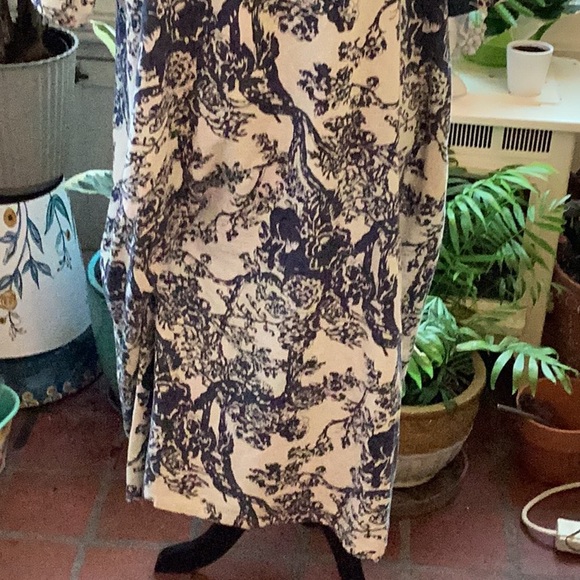 Very fashionable xl zanzea blue and white toile dress  great style all cotton. - Picture 2 of 10